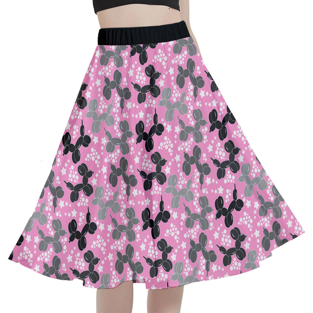 Full midi circle skirt with pockets hotsell