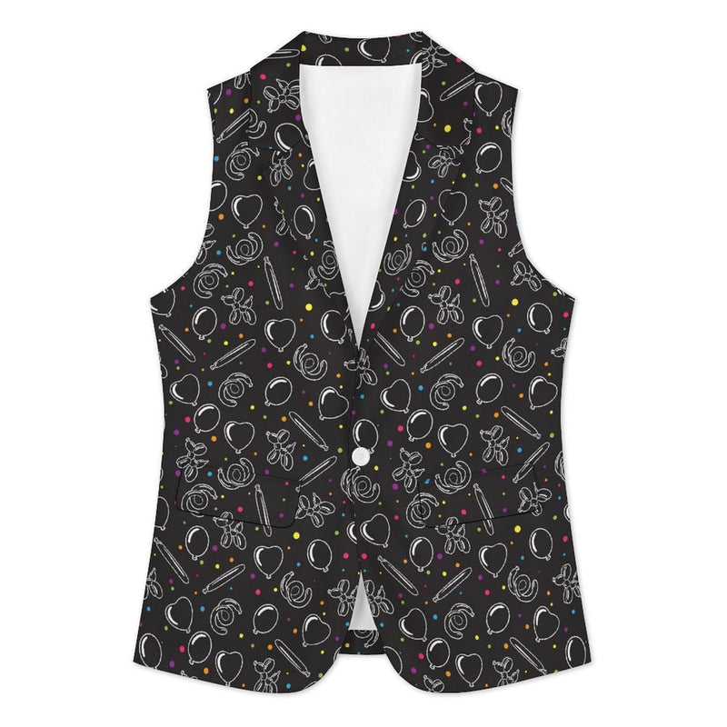 Women's Sleeveless Blazer / Suit Vest