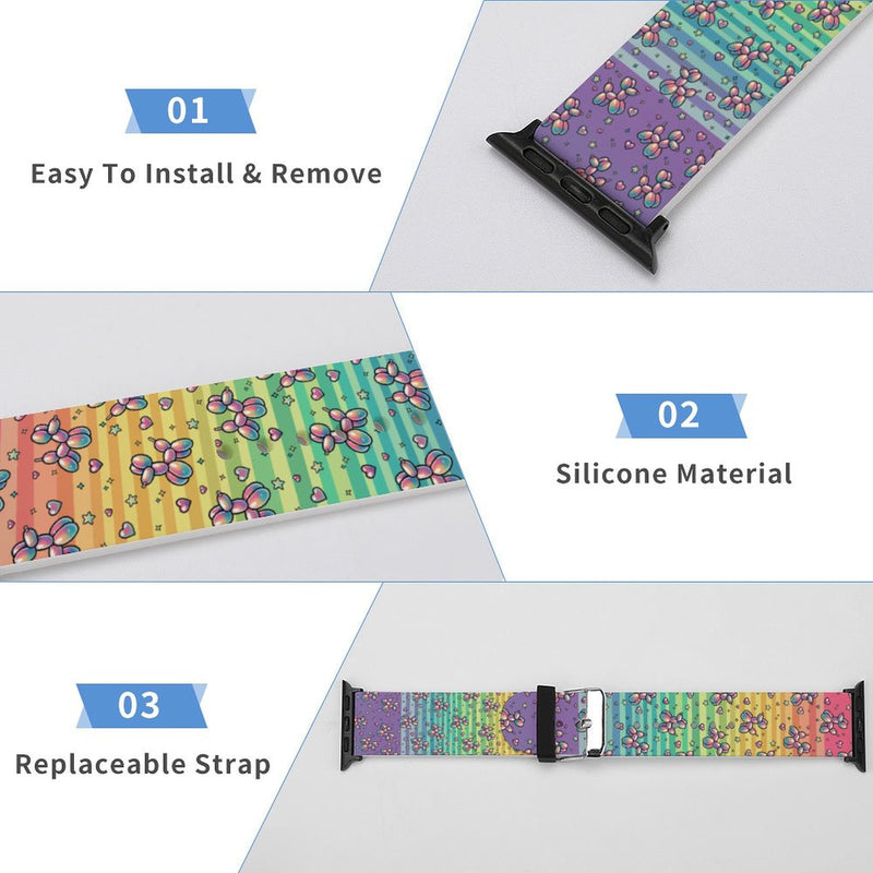 Silicone Apple Watch Strap