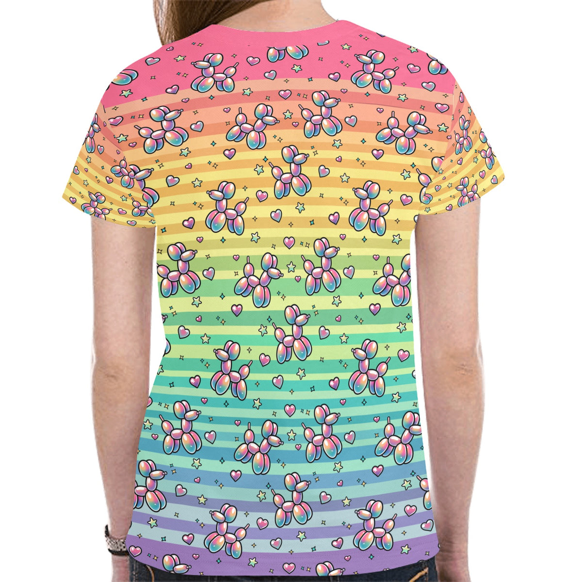 Retro Rainbow Women's T-Shirt