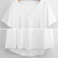 Drip Dog Women's Ice Silk V-Neck Tops