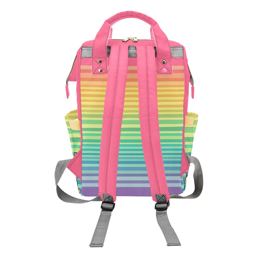 Retro Rainbow Jam Backpack