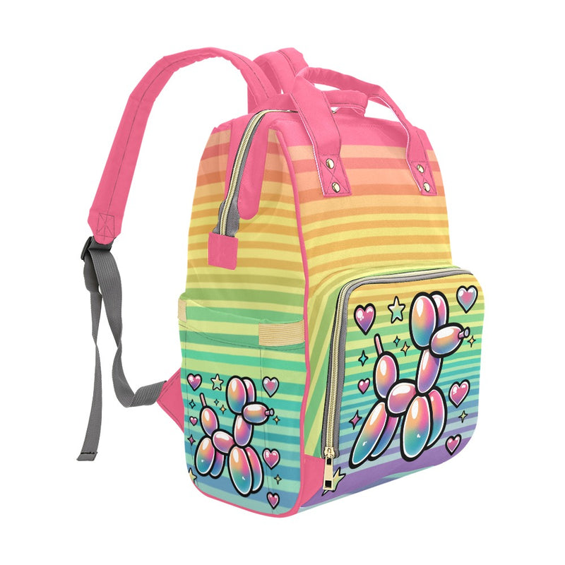 Retro Rainbow Jam Backpack